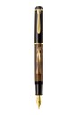 Pelikan Classic Series M200 Marble Brown Fountain Pen - Thumbnail