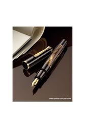 PELİKAN - Pelikan Classic Series M200 Marble Brown Fountain Pen (1)