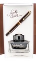 PELİKAN - Pelikan Classic Series M200 Smoky Quartz Clear Fountain Pen Ink Set