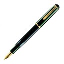 Pelikan Classic Series M250 Green Black Fountain Pen - Thumbnail
