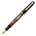 Pelikan Dolma Kalem Souveran M200 Marble Brown - Thumbnail