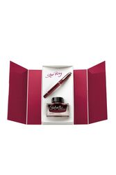 PELİKAN - Pelikan GS-M205 Star Ruby Fountain Pen Ink Set