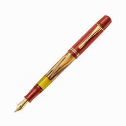PELİKAN - Pelikan M101 Special Edition Tortoiseshell Red Fountain Pen (1)