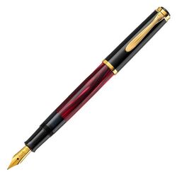 PELİKAN - Pelikan M200 Marbled Red Dolma Kalem