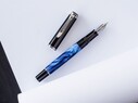 Pelikan M205 Marble Blue Dolma Kalem - Thumbnail