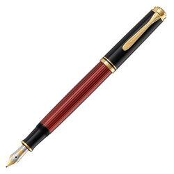 PELİKAN - Pelikan M400 Bordo-Siyah Dolma Kalem