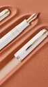 Pelikan M600 Beyaz-Rose Gold Dolma Kalem - Thumbnail