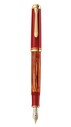 Pelikan M600 Tortoiseshell Red Dolma Kalem - Thumbnail