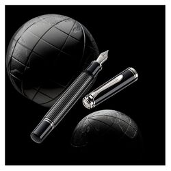 PELİKAN - Pelikan M605 Stresemann Fountain Pen (1)