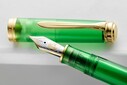 Pelikan M800 Demonstrator Green Fountain Pen - Thumbnail