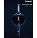 PELİKAN - Pelikan M805 Special Series Blue Dunes Fountain Pen (1)