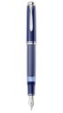 Pelikan M815 Fountain Pen - Metal Striped Blue (Special Edition) - Thumbnail
