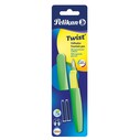 Pelikan P457 Twist Neon Green Fountain Pen With Blister - Thumbnail