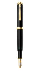PELİKAN - Pelikan Souveraen M800 Black Fountain Pen With Gold
