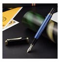 Pelikan Souveraen M800 Blue Black Fountain Pen - Thumbnail