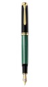 Pelikan Souveraen M800 Green Black Fountain Pen - Thumbnail