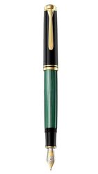 PELİKAN - Pelikan Souveraen M800 Green Black Fountain Pen