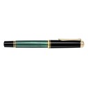 Pelikan Souveraen M800 Green Black Fountain Pen - Thumbnail