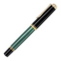 Pelikan Souveraen M800 Yeşil-Siyah Dolma Kalem - Thumbnail