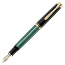 Pelikan Souveraen M800 Yeşil-Siyah Dolma Kalem - Thumbnail