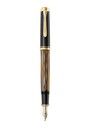 Pelikan Souveran Series M400 Brown Tortoiseshell Fountain Pen - Thumbnail