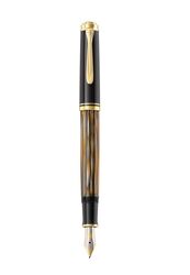 PELİKAN - Pelikan Souveran Series M400 Brown Tortoiseshell Fountain Pen (1)