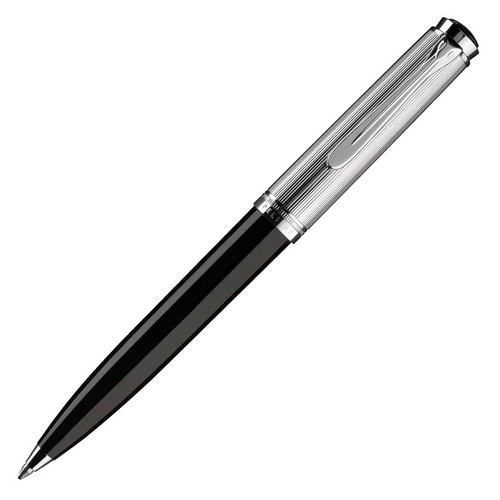 Pelikan K420 Siyah-Gümüş Tükenmez Kalem