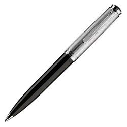 PELİKAN - Pelikan K420 Siyah-Gümüş Tükenmez Kalem