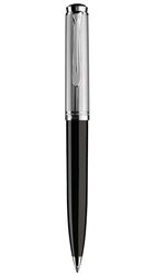 PELİKAN - Pelikan Souveran Serisi K420 Siyah Gümüş Tükenmez Kalem