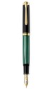 Pelikan Souveran Serisi M1000 Black/Green Fountain Pen - Thumbnail