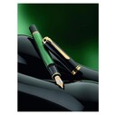 PELİKAN - Pelikan Souveran Serisi M1000 Black/Green Fountain Pen (1)