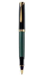 PELİKAN - Pelikan Souveran Serisi R400 Yeşil Siyah Roller Kalem