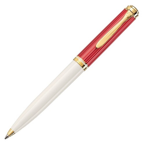 Pelikan K600 Red White Special Edition Tükenmez Kalem