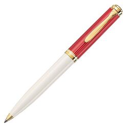 PELİKAN - Pelikan K600 Red White Special Edition Tükenmez Kalem