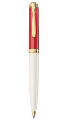 PELİKAN - Pelikan Souverän K600 Red White Special Edition Tükenmez Kalem