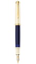 PELİKAN - Pelikan Souverän M800 Cream Blue Fountain Pen