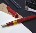 Pelikan Special Edition Serisi M101 Bright Red Fountain Pen - Thumbnail