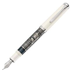 PELİKAN - Pelikan Toledo M910 Beyaz Dolma Kalem