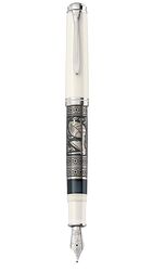 PELİKAN - Pelikan Toledo M910 White Fountain Pen