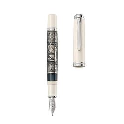 PELİKAN - Pelikan Toledo M910 White Fountain Pen (1)
