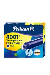 PELİKAN - Pelikan TP6 Dolma Kalem Kartuşu Mavi