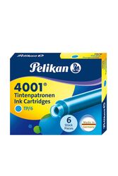 PELİKAN - Pelikan TP6 Dolma Kalem Kartuşu Turkuaz