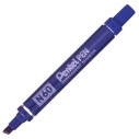 PENTEL - PENTEL N60 KESİK UÇLU PERMANENT MARKÖR MAVİ