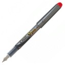 PILOT - PILOT V-PEN SILVER DOLMAKALEM KIRMIZI