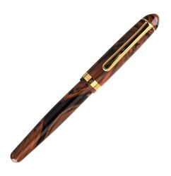 PLATINUM - Platinum 3776 Marble Ebonite Dolma Kalem (1)