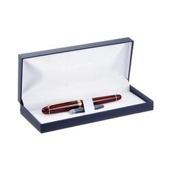PLATINUM - Platinum PNB15000#3776 Century Gold Trim 71 Bourgogne Dolma Kalem (1)