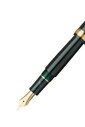 Platinum PNB15000#3776 Century Gold Trim 41 Laurel Green Dolma Kalem - Thumbnail