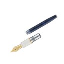 Platinum PNB15000#3776 Century Gold Trim 2 Chenonceau White Dolma Kalem - Thumbnail