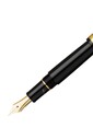 Platinum PNB15000#3776 Century Gold Trim 1 Black İn Black Dolma Kalem - Thumbnail