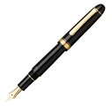 PLATINUM - Platinum PNB15000#3776 Century Gold Trim 1 Black İn Black Dolma Kalem